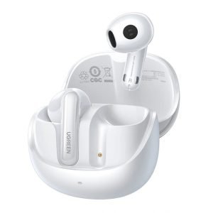 UGREEN HiTune H6 Pro Hybrid Active Noise Cancelling Earbuds White WS203