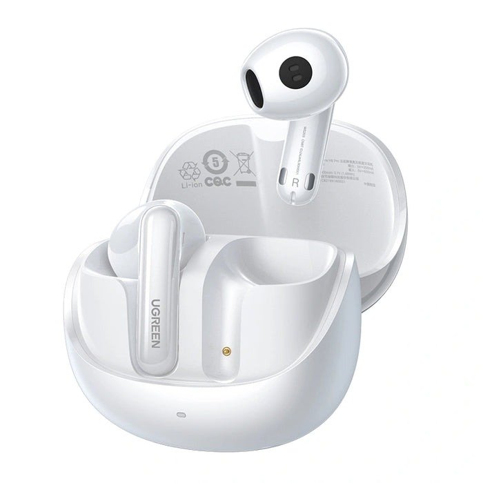UGREEN HiTune H6 Pro Hybrid Active Noise Cancelling Earbuds White WS203