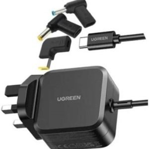 UGREEN USB-C 67W Power Delivery GaN Tech Power Adapter UK with 3 DC Connectors X377
