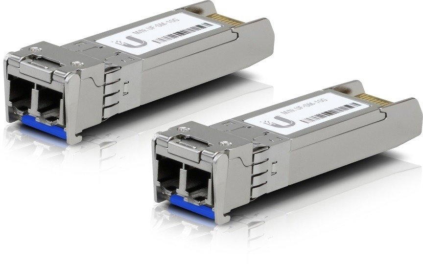 Ubiquiti Inc. UFiber SFP+ Single-Mode Module 10Gbps 10km 2-Pack (UACC-OM-SM-10G-D-2)