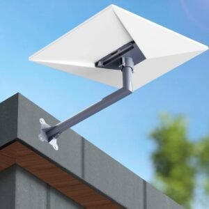 Starlink V3 Wall Mount Grey for Secure and Stable Satellite Dish Installation