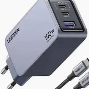 UGREEN Nexode Pro 100W 3-Port GaN Fast Charger Set UK (X757)