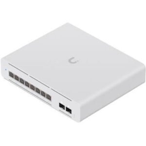 Ubiquiti UniFi Pro 8 PoE Switch 8-Port Gigabit PoE++ Managed Switch with 10G SFP+ Uplink (USW-Pro-8-PoE)