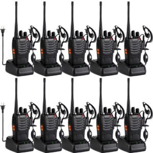Baofeng BF-888S 16-channel two-way walkie talkie 10-piece set