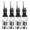 Baofeng UV-82 5W dual-band walkie talkie 5-piece set