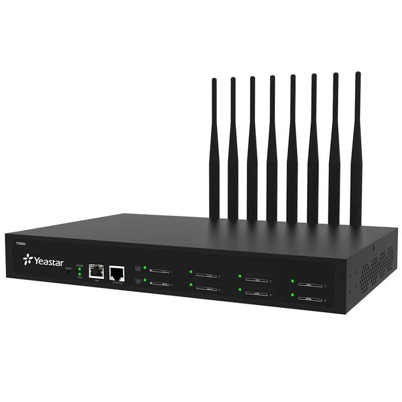 Yeastar TG800L 4G LTE 8 Ports VoIP GSM Gateway