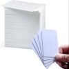 Plain white high quality PVC cards for ID card printing in Kenya