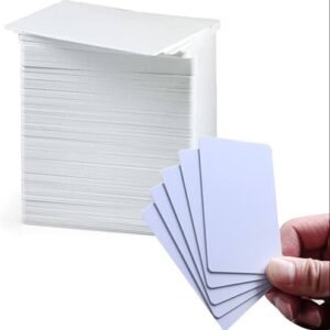 Plain white high quality PVC cards for ID card printing in Kenya