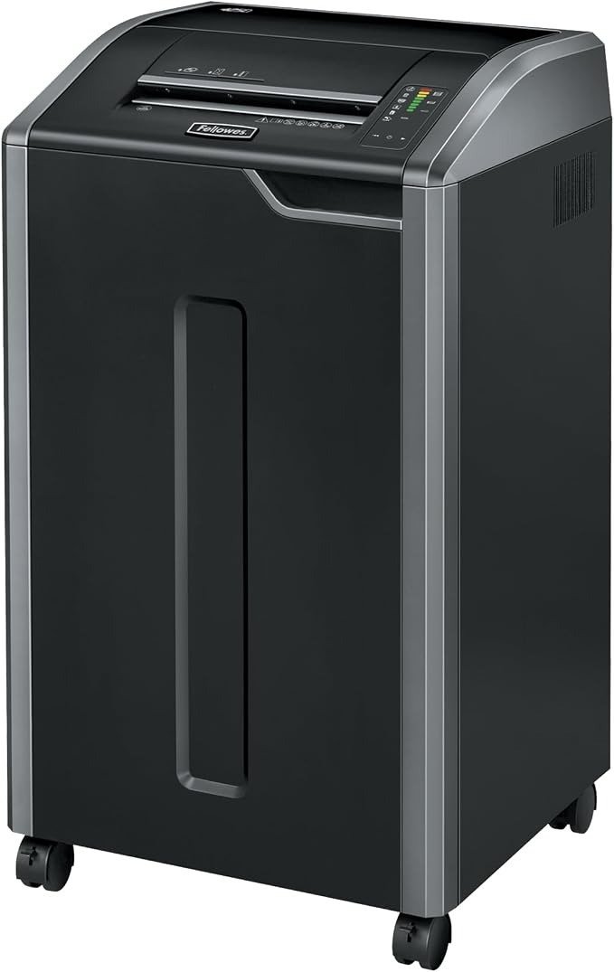 Fellowes 425Ci Cross-Cut Paper Shredder – 30 Sheets, P-4 Security