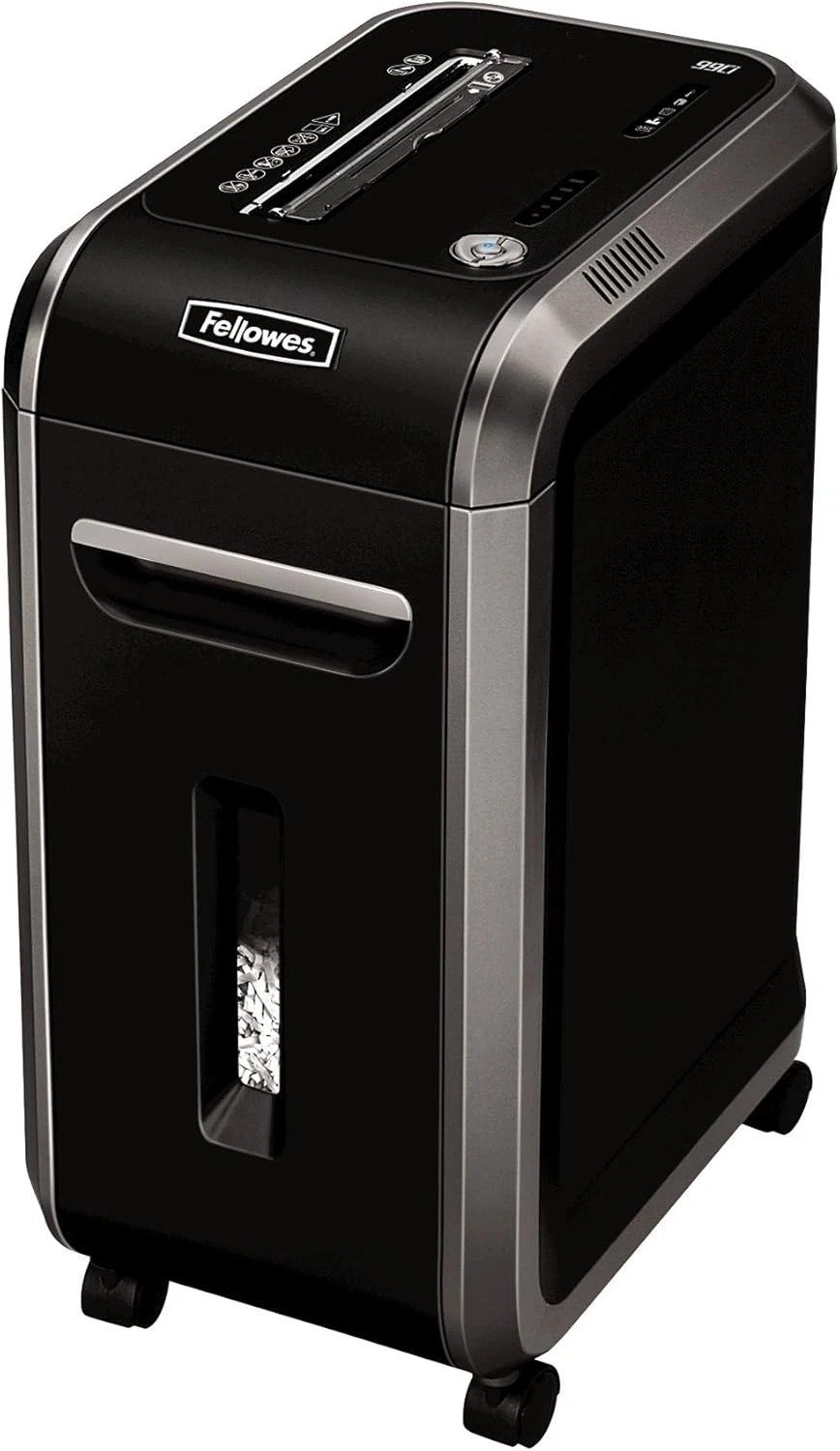 Fellowes 99Ci Cross-Cut Paper Shredder – 18 Sheets, P-4 Security