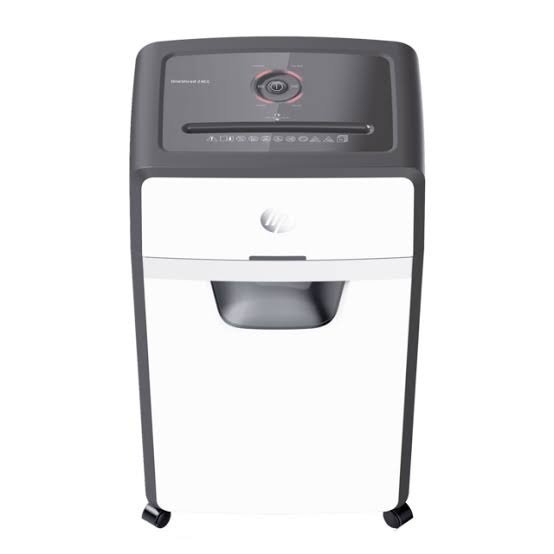 HP OneShred 24CC Cross-Cut Paper Shredder – 24 Sheets, P-4 Security