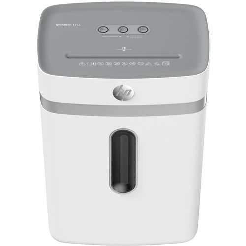 HP OneShred 8CC Cross-Cut Paper Shredder – 8 Sheets, P-4 Security