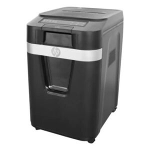 HP Pro Auto 200MC Micro-Cut Paper Shredder – 200-Sheet Automatic Feed, P-5 Security