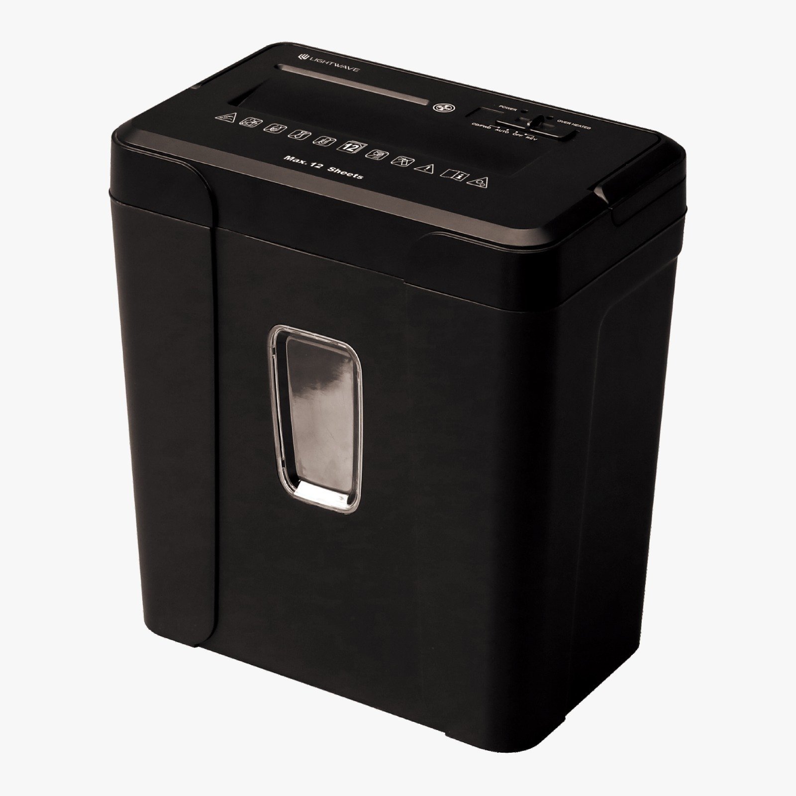 Lightwave LW-PSH-30LT 17-Sheet Cross-Cut Paper Shredder – 30-Litre Bin